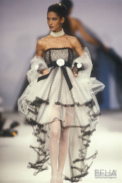 chanel spring summer 1990 couture